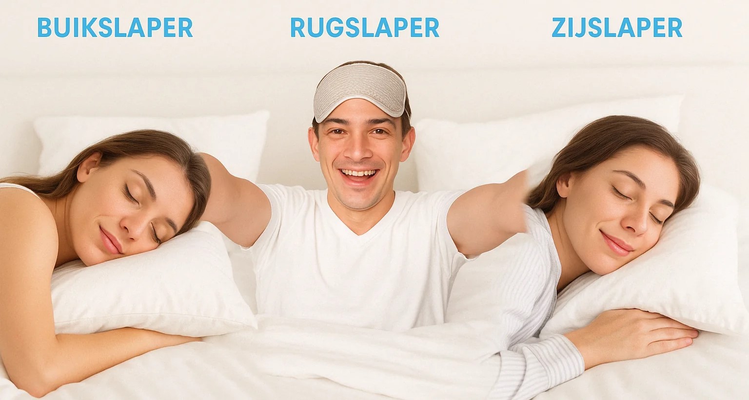 Welke slaapposities zijn er?