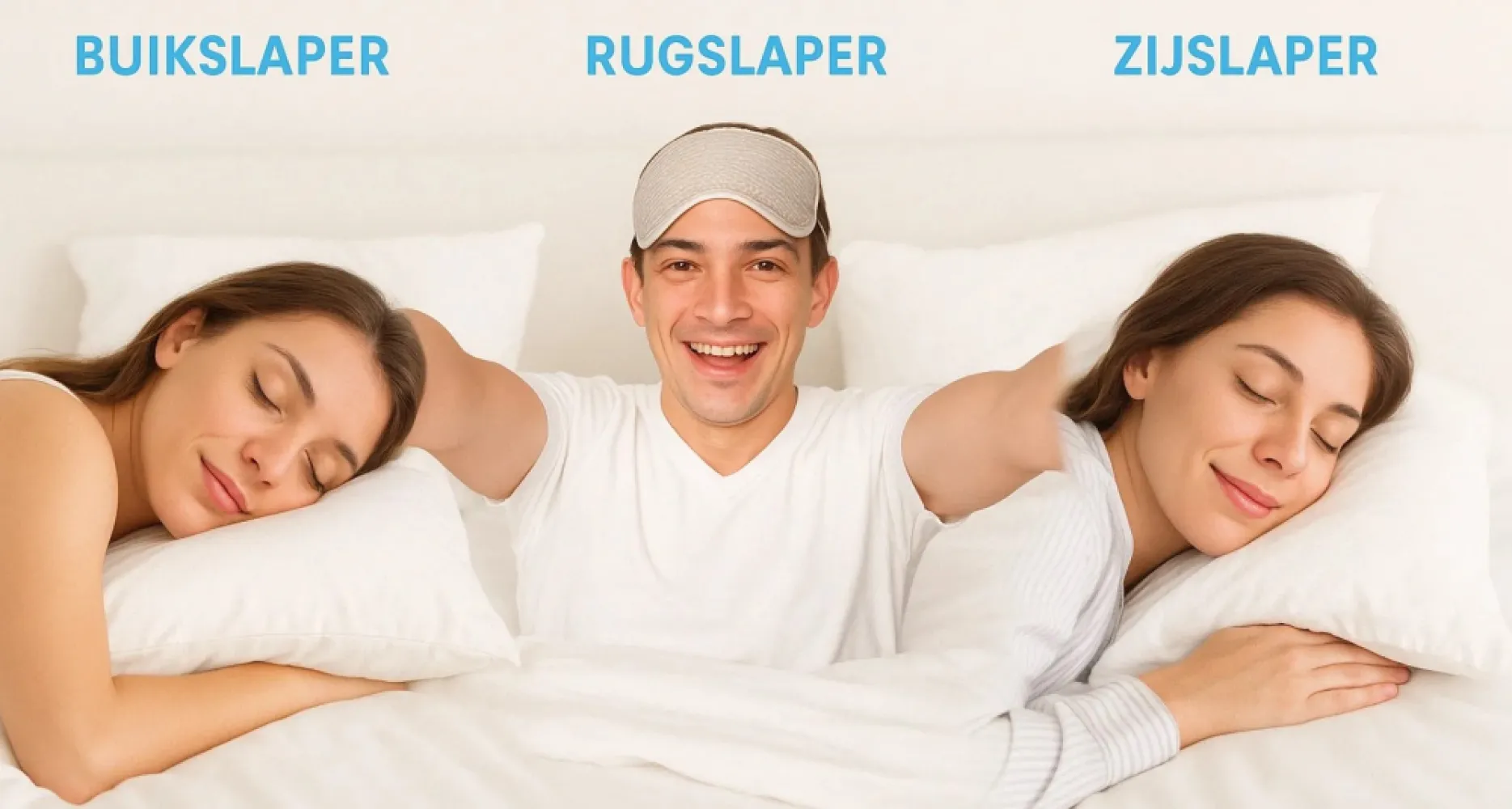 Welke slaapposities zijn er?